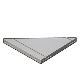 Tejado triangular futurista