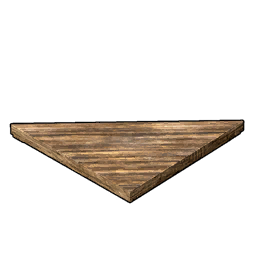 Wooden Triangular Roof